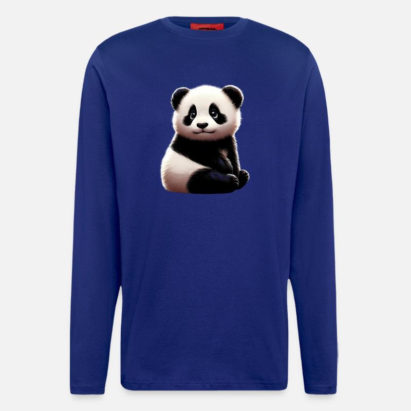 Panda - Langarmshirt - made by SPREAD  - Iconic Blue