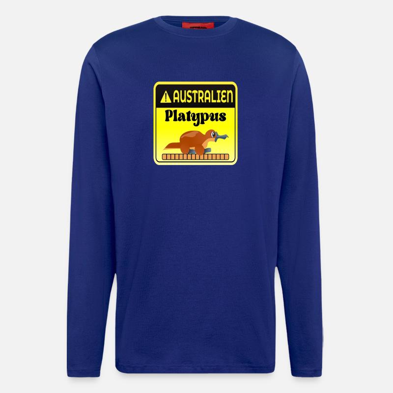 AUSTRALIEN PLATYPUS - Langarmshirt - made by SPREAD  - Iconic Blue