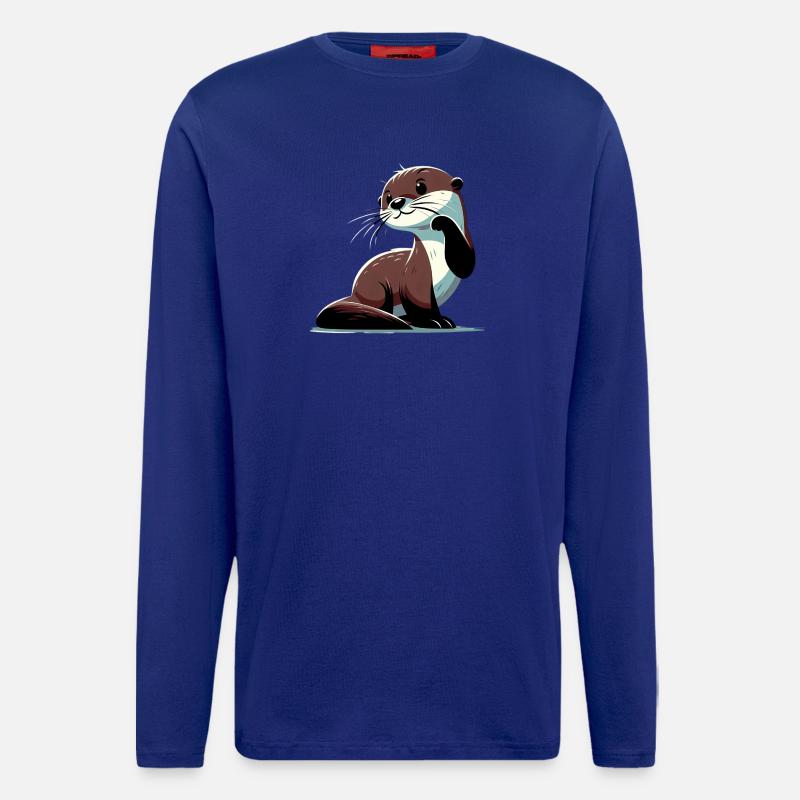 Otter - Langarmshirt - made by SPREAD  - Iconic Blue