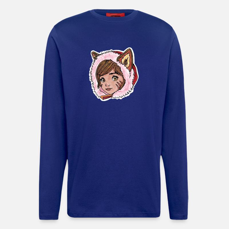 Rotkäppchen als kleiner Wolf - Langarmshirt - made by SPREAD  - Iconic Blue