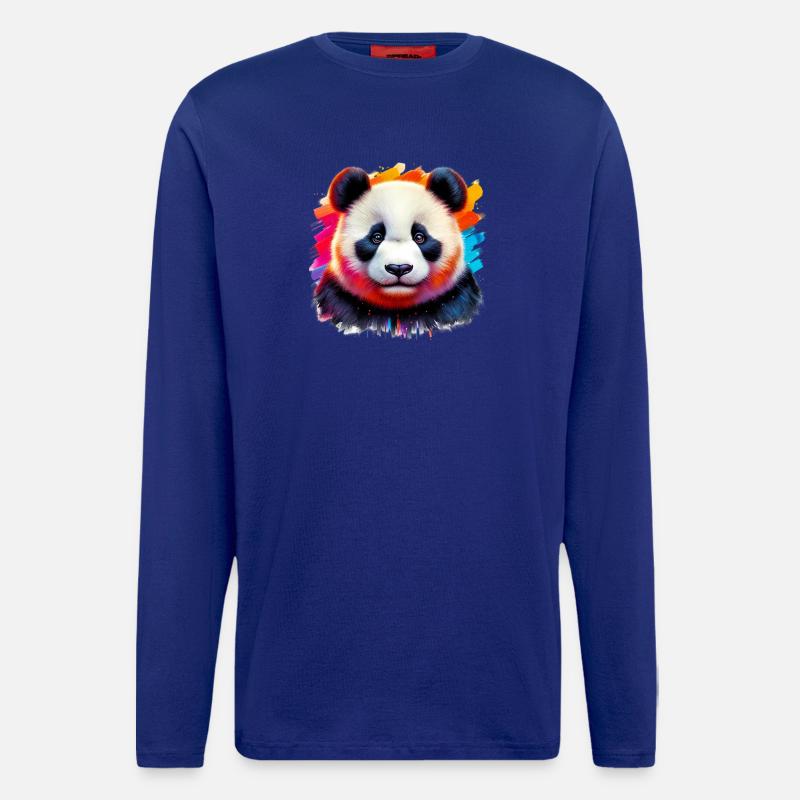 Panda - Langarmshirt - made by SPREAD - Iconic Blue