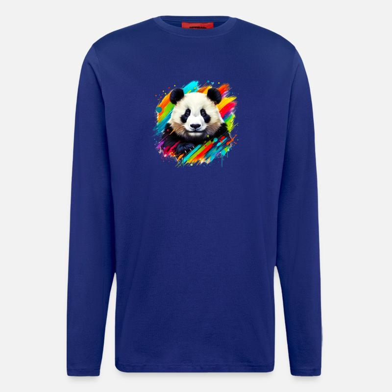 Panda - Langarmshirt - made by SPREAD  - Iconic Blue