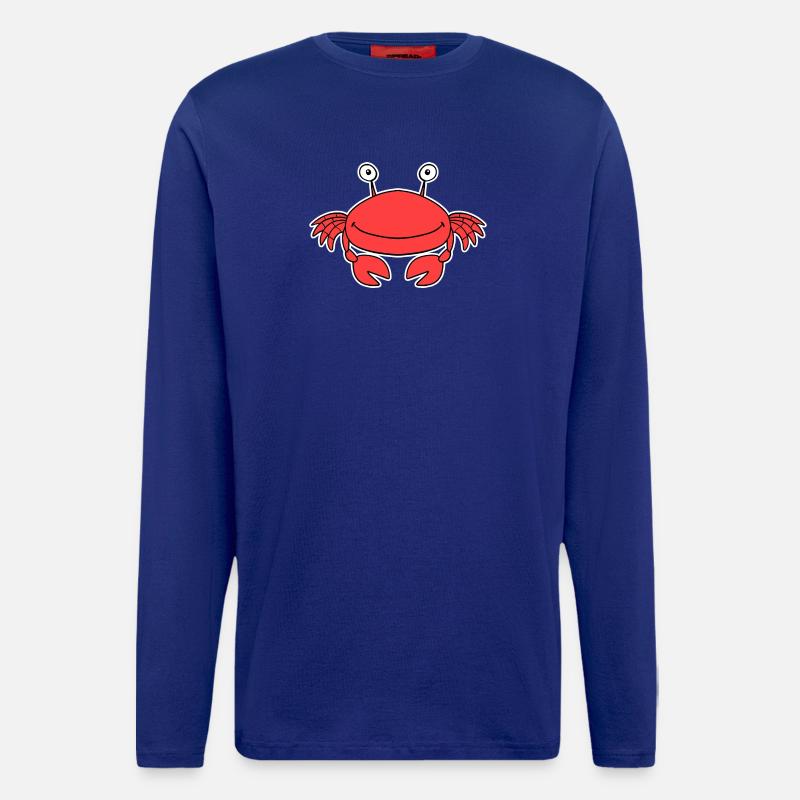 Krabben Krabbe - Langarmshirt - made by SPREAD  - Iconic Blue