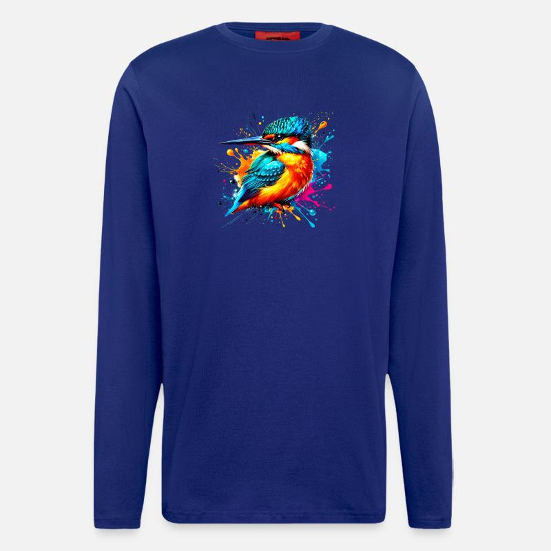 Eisvogel - Langarmshirt - made by SPREAD  - Iconic Blue