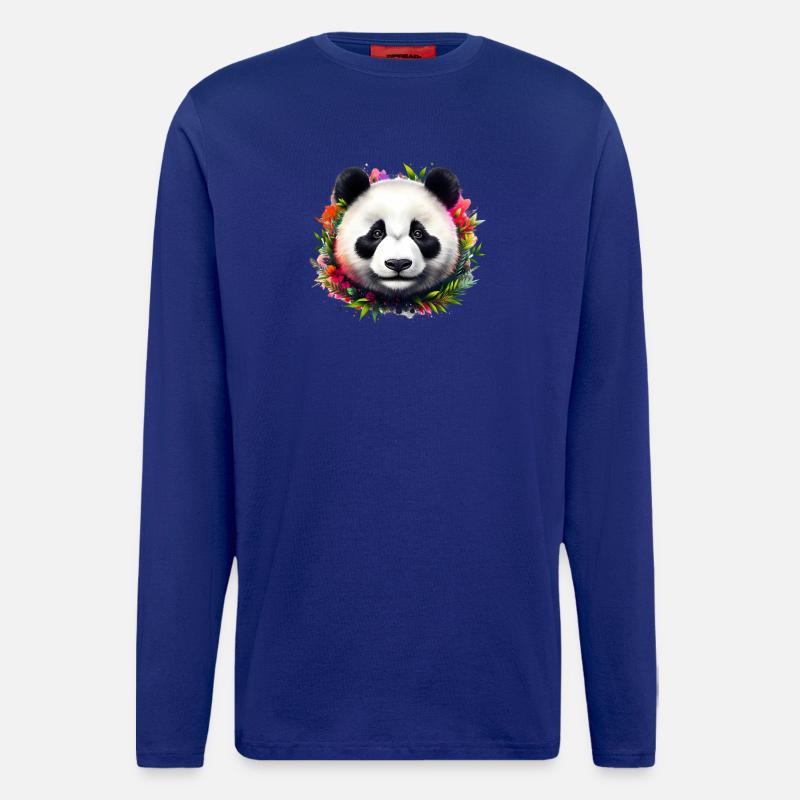 Panda - Langarmshirt - made by SPREAD  - Iconic Blue