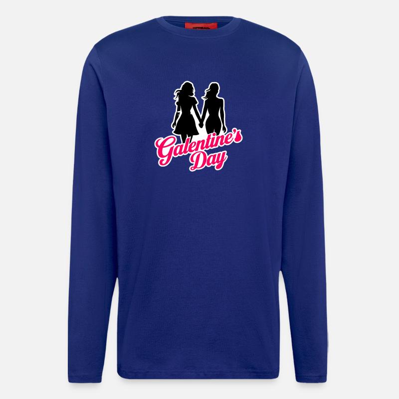 Galentine's Day 2026 Mädchen - Langarmshirt - made by SPREAD  - Iconic Blue