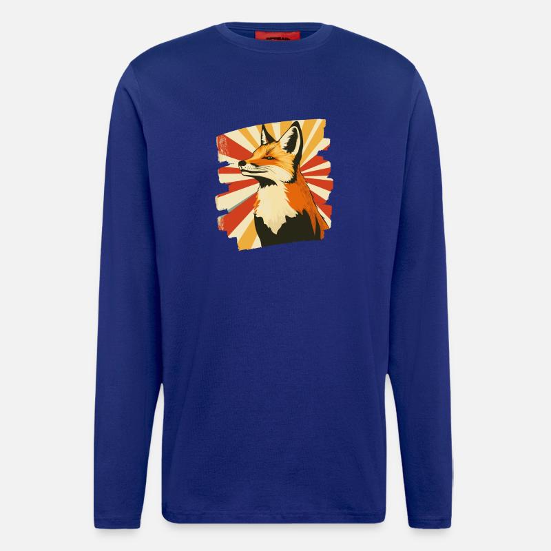 Fox - Longsleeve - made by SPREAD  - Iconic Blue
