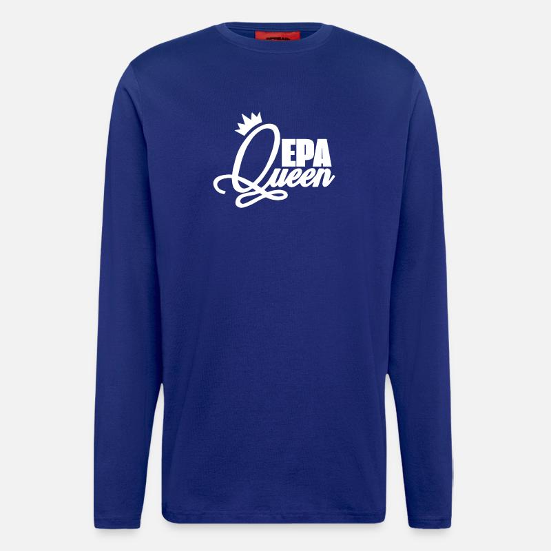 EPA-Königin - Langarmshirt - made by SPREAD  - Iconic Blue