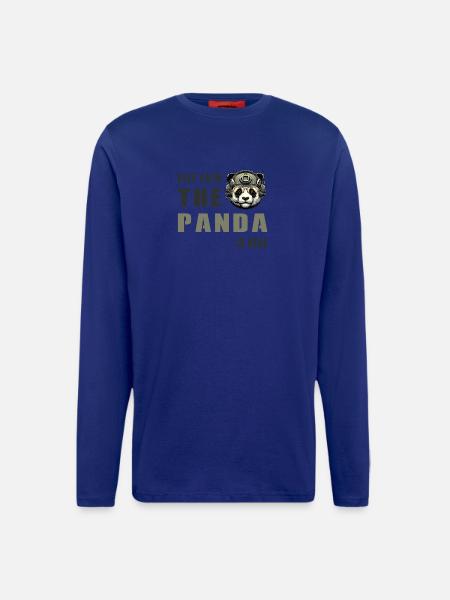Tactical Panda – Keep Calm - Longsleeve - made by SPREAD  - Iconic Blue