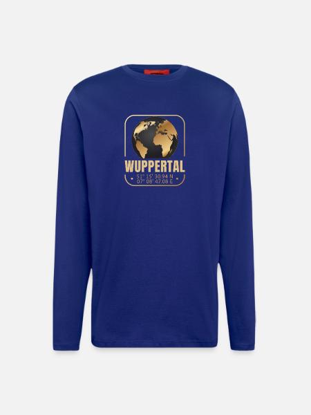 Wuppertal - Langarmshirt - made by SPREAD - Iconic Blue