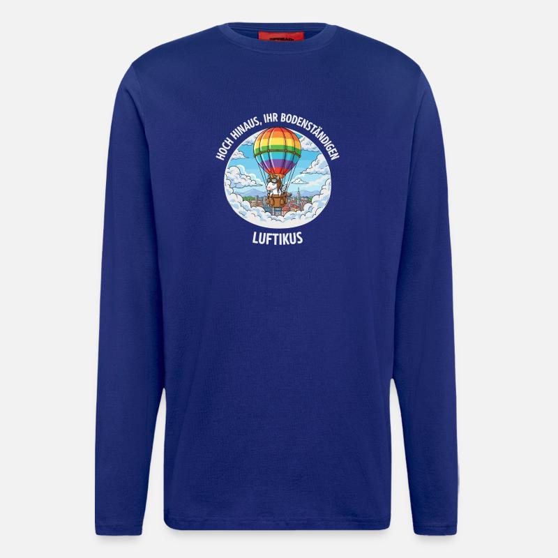 Luftikus Unicorn - Longsleeve - made by SPREAD  - Iconic Blue