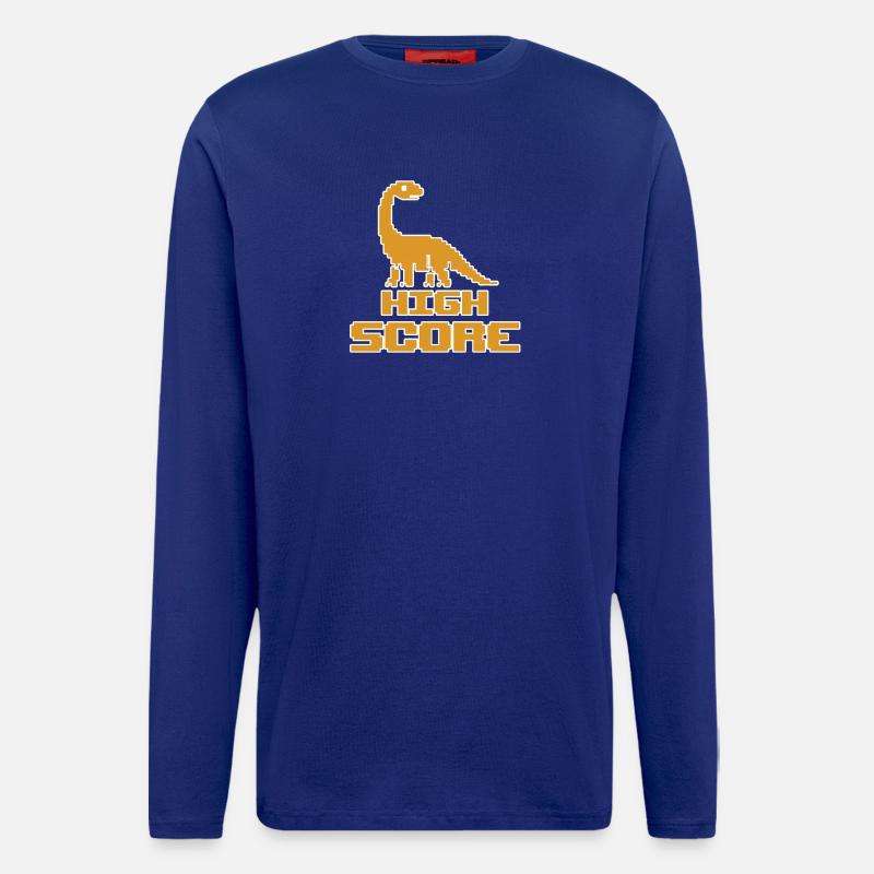 HIGH SCORE - Longsleeve - made by SPREAD - Iconic Blue