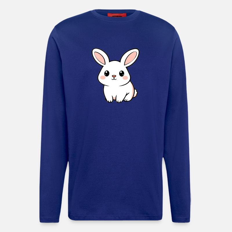 White Rabbit - Longsleeve - made by SPREAD  - Iconic Blue