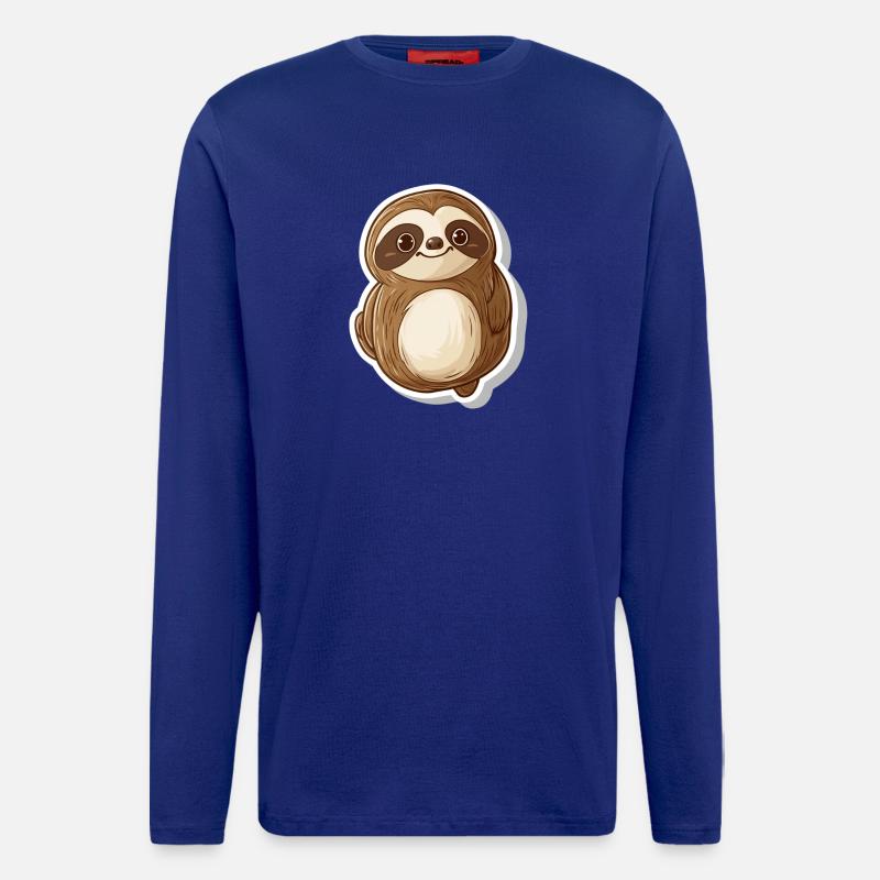 Faultier - Langarmshirt - made by SPREAD  - Iconic Blue