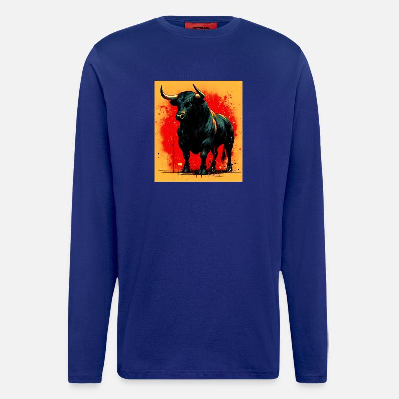 bull - Longsleeve - made by SPREAD  - Iconic Blue