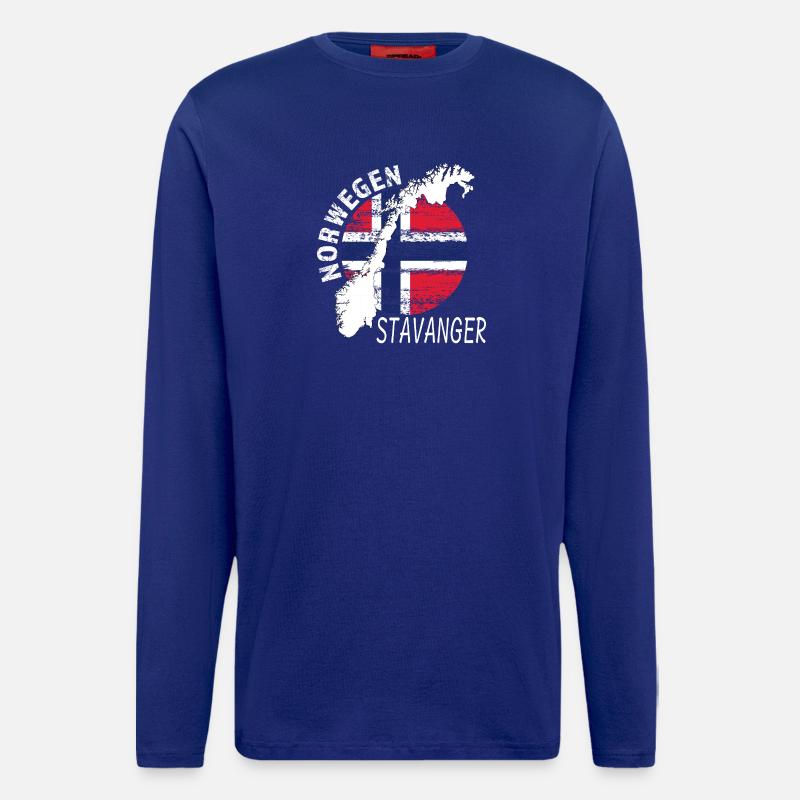 Stavanger - Langarmshirt - made by SPREAD  - Iconic Blue