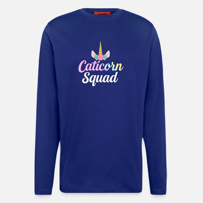 Caticorn Squad - Longsleeve - made by SPREAD - Iconic Blue