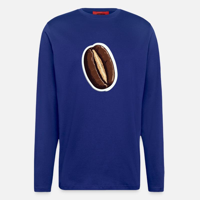 Kaffee - Langarmshirt - made by SPREAD  - Iconic Blue