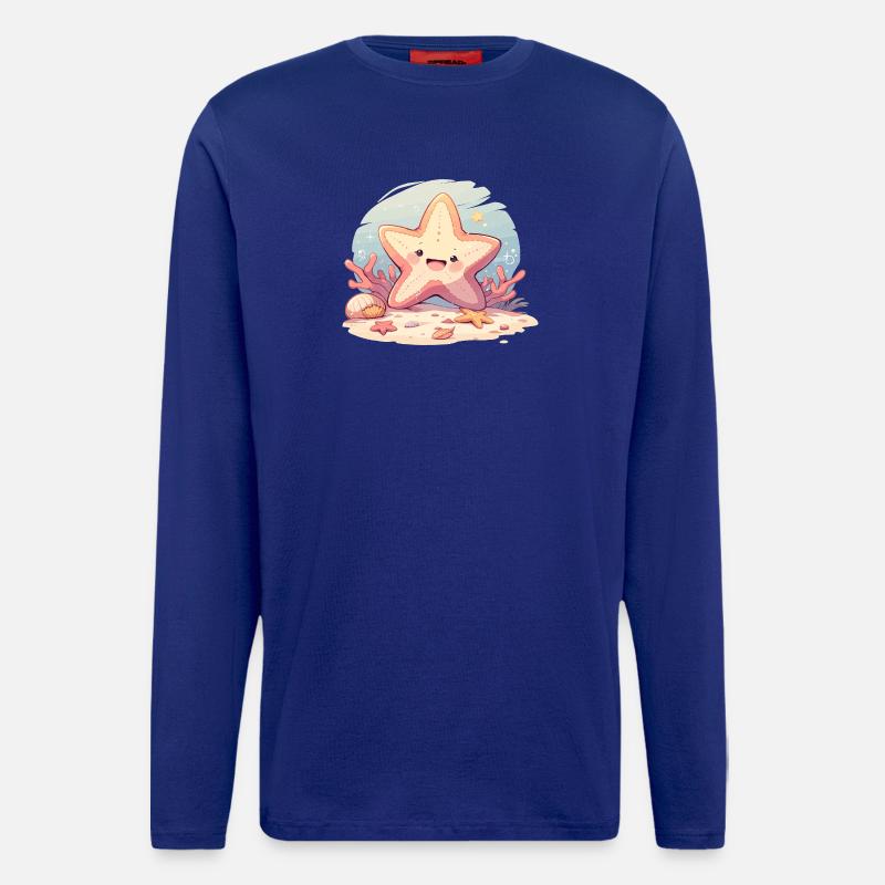 Seesterne Seestern - Langarmshirt - made by SPREAD - Iconic Blue