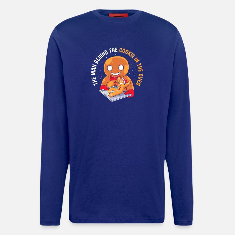 Werdende Väter Werdender Papa - Langarmshirt - made by SPREAD  - Iconic Blue