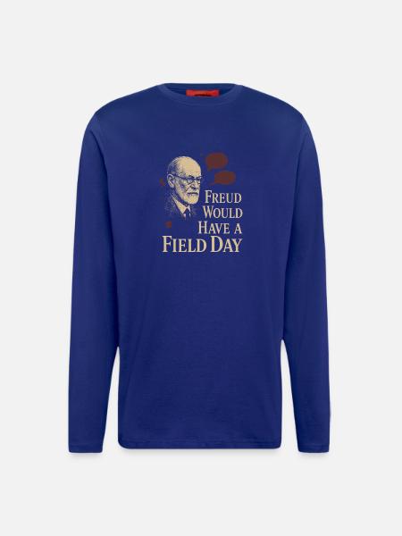 Future psychologist diagnose me - Longsleeve - made by SPREAD - Iconic Blue