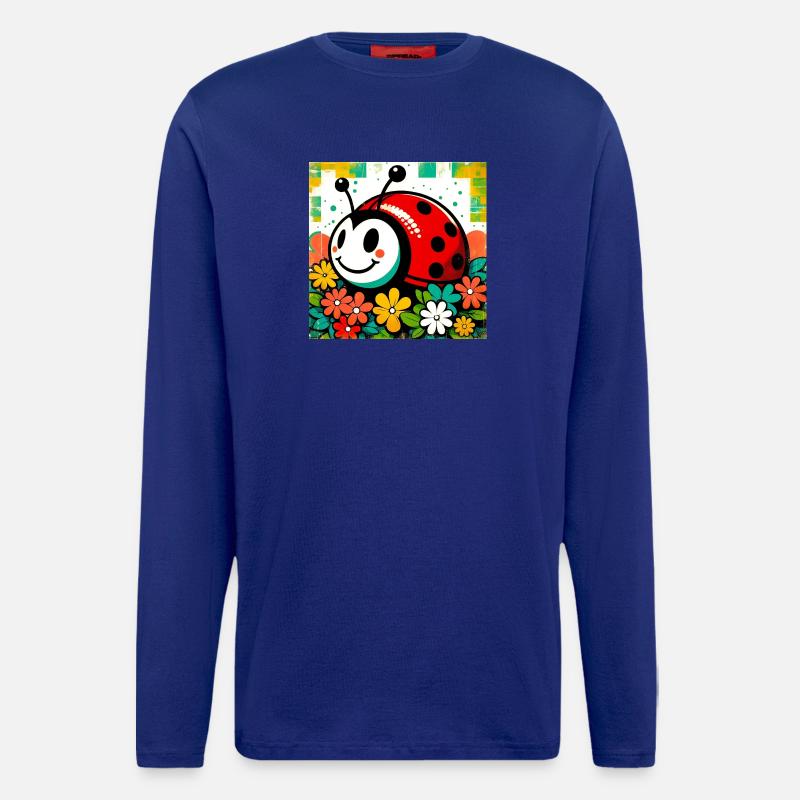Marienkäfer - Langarmshirt - made by SPREAD  - Iconic Blue