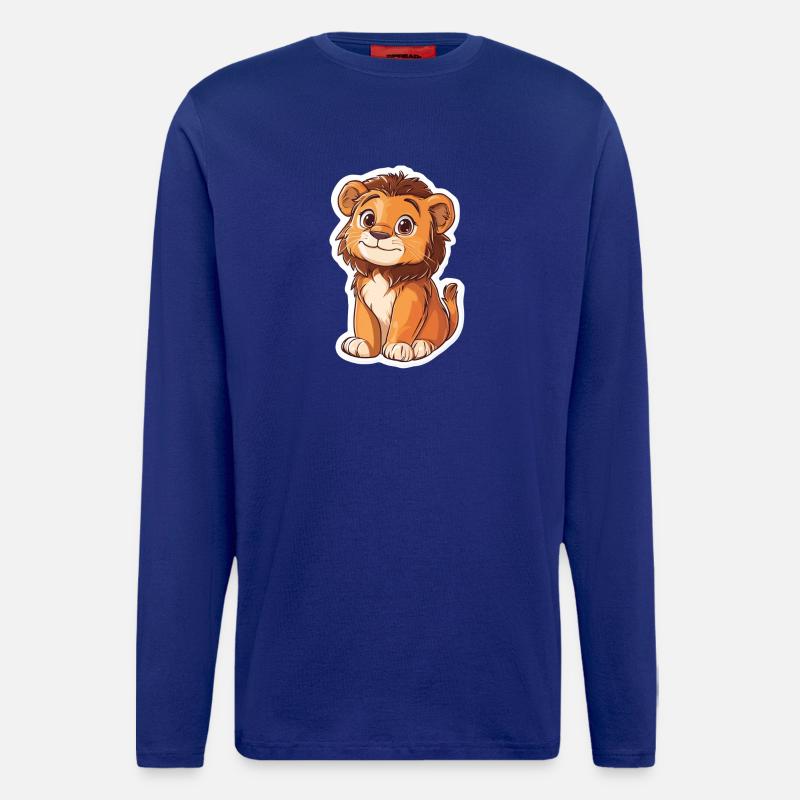 Löwe - Langarmshirt - made by SPREAD  - Iconic Blue