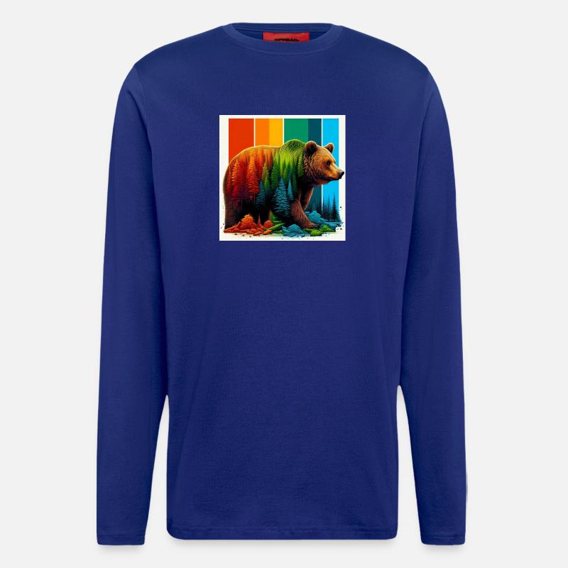 Bär - Langarmshirt - made by SPREAD  - Iconic Blue