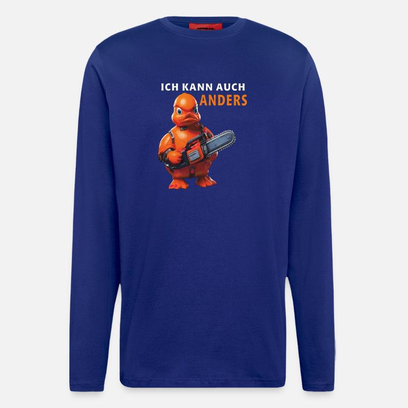 I CAN DO IT DIFFERENTLY - Longsleeve - made by SPREAD - Iconic Blue