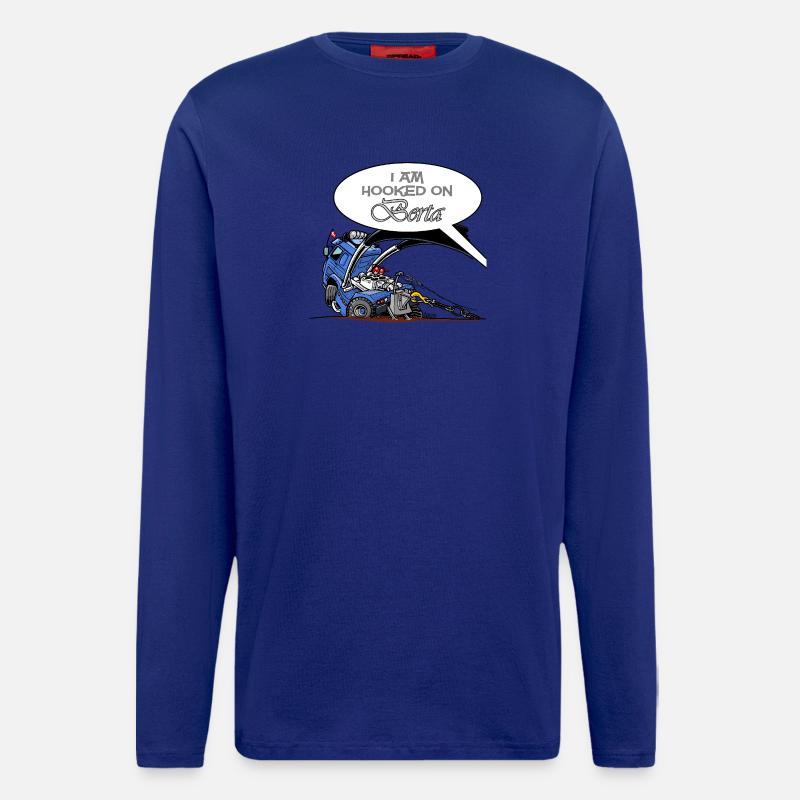 HookedOnBERTA - Langarmshirt - made by SPREAD  - Iconic Blue