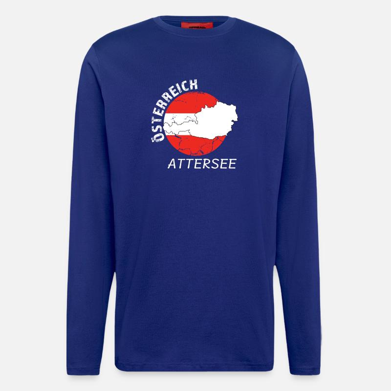 Attersee - Langarmshirt - made by SPREAD  - Iconic Blue