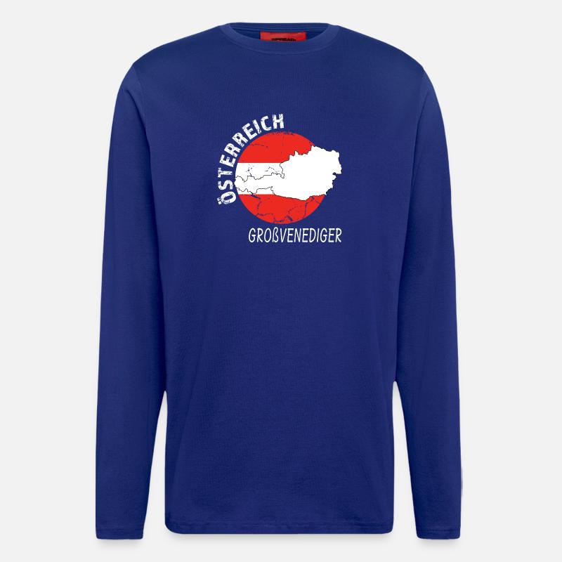 Großvenediger - Langarmshirt - made by SPREAD  - Iconic Blue