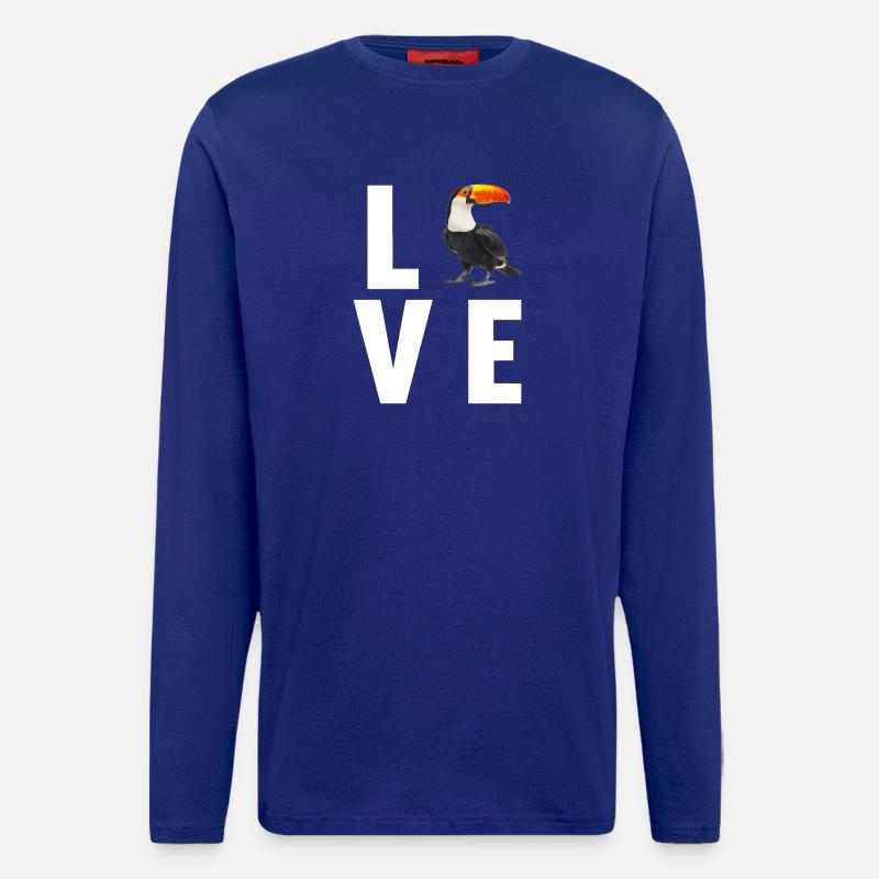 Tukane Tukan - Langarmshirt - made by SPREAD  - Iconic Blue