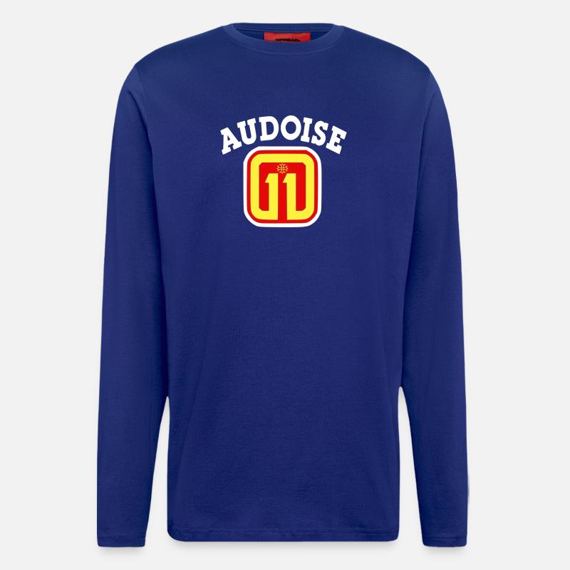 Audoise 11 Logo - Langarmshirt - made by SPREAD  - Iconic Blue