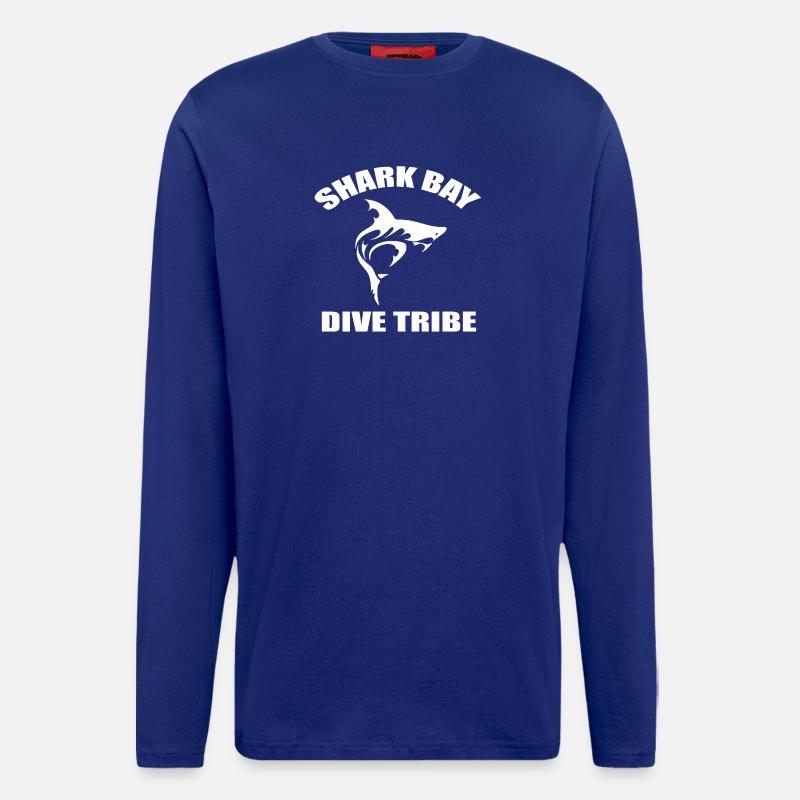 SHARK BAY DIVE TRIBE - Langarmshirt - made by SPREAD  - Iconic Blue