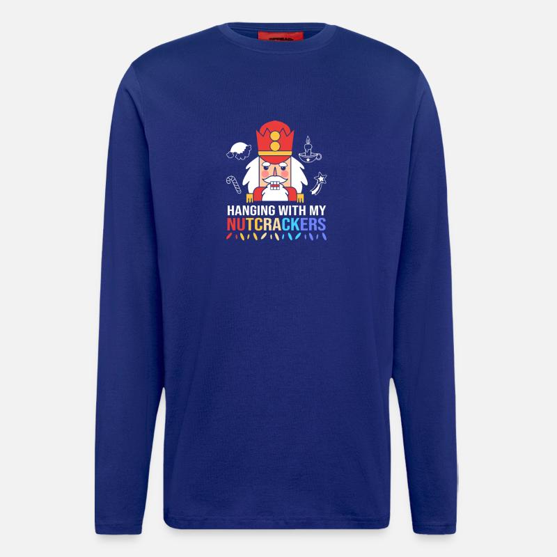 Nussknacker Weihnachten - Langarmshirt - made by SPREAD - Iconic Blue