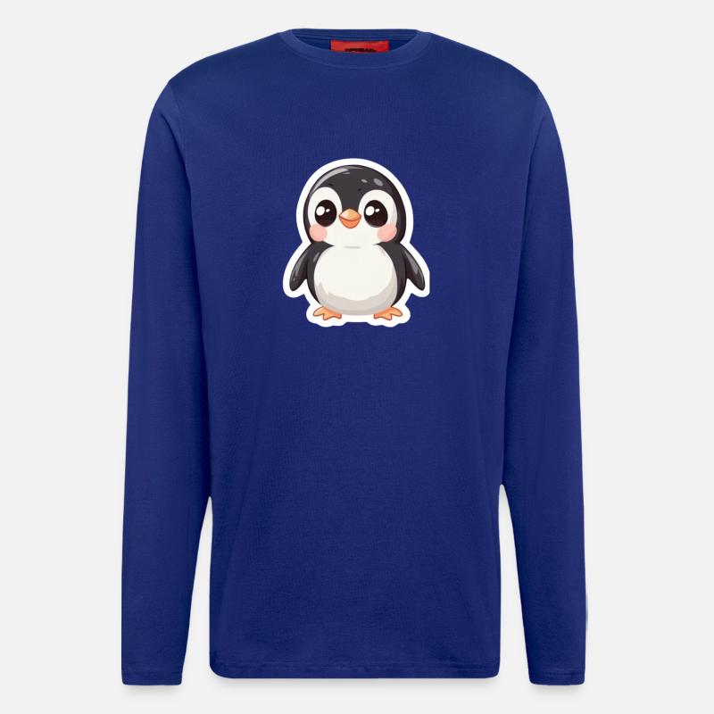 Pinguin - Langarmshirt - made by SPREAD  - Iconic Blue