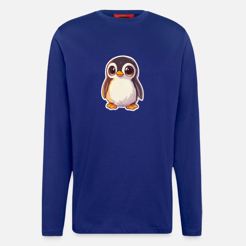 Pinguin - Langarmshirt - made by SPREAD  - Iconic Blue