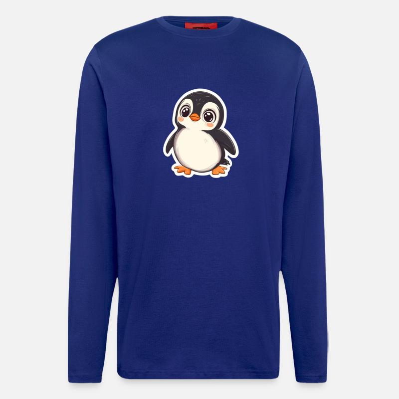 Pinguin - Langarmshirt - made by SPREAD  - Iconic Blue