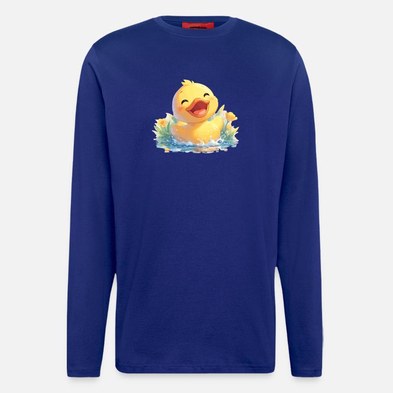 Ducks Duck - Longsleeve - made by SPREAD  - Iconic Blue