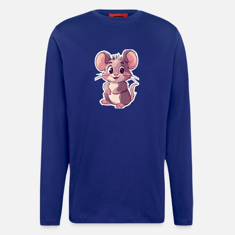 Maus - Langarmshirt - made by SPREAD  - Iconic Blue
