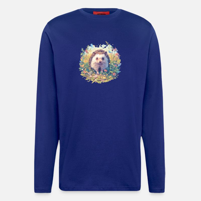 Igel - Langarmshirt - made by SPREAD  - Iconic Blue