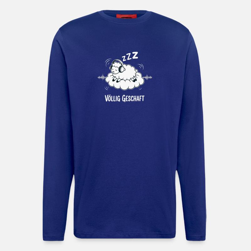Completely done sheep design - Longsleeve - made by SPREAD  - Iconic Blue