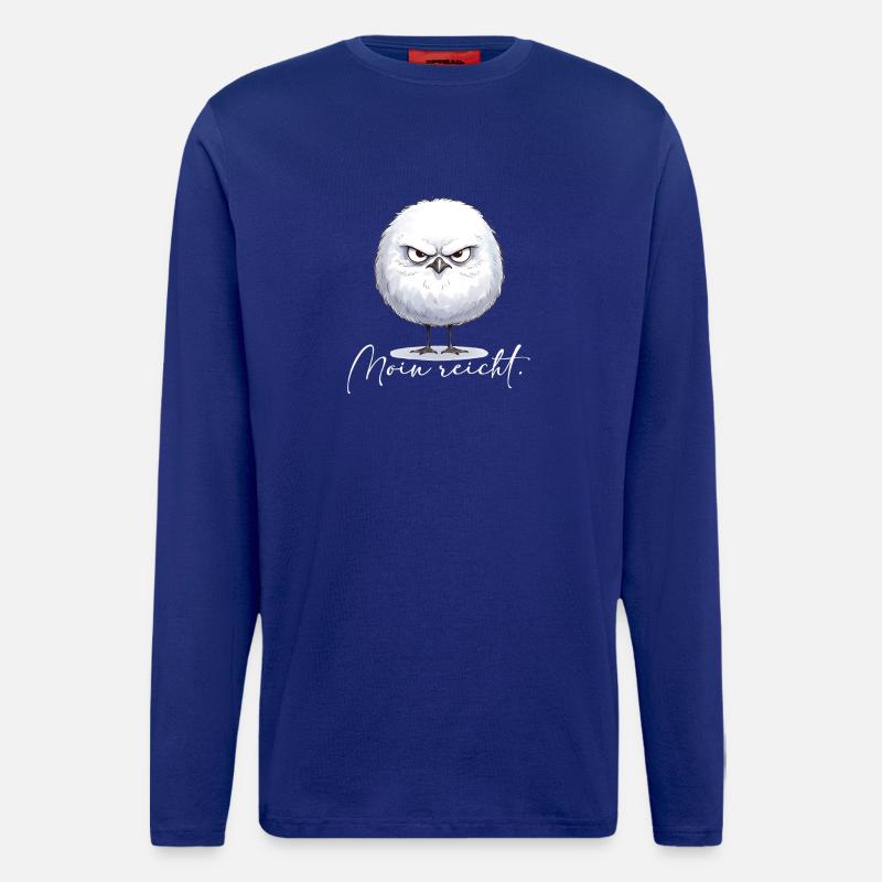 Moin enough - grim round seagull - Longsleeve - made by SPREAD - Iconic Blue