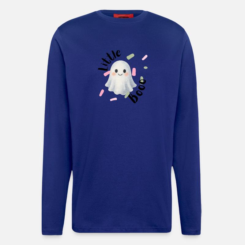 Ghost Ghost Halloween Gift Gift Idea - Longsleeve - made by SPREAD  - Iconic Blue