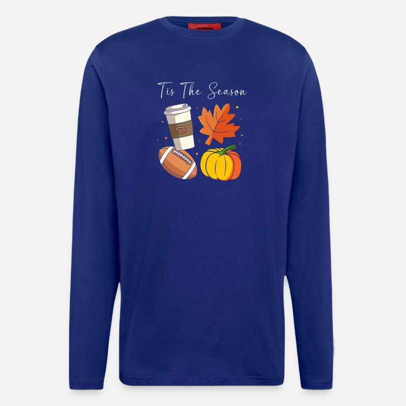 Thanksgiving Mama Mutter Oma Großmutter - Langarmshirt - made by SPREAD - Iconic Blue
