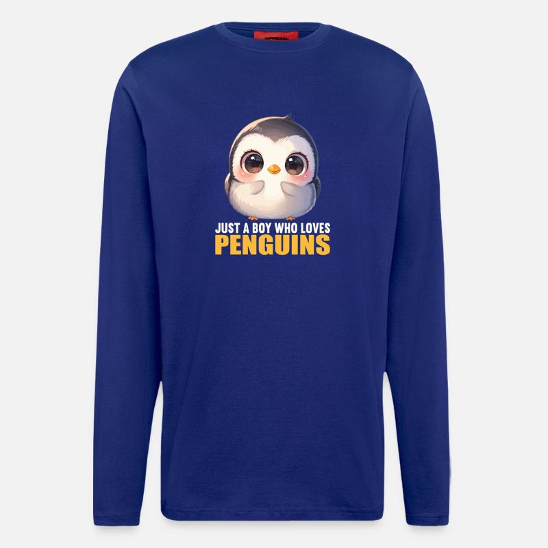 Pinguine Pinguin - Langarmshirt - made by SPREAD - Iconic Blue