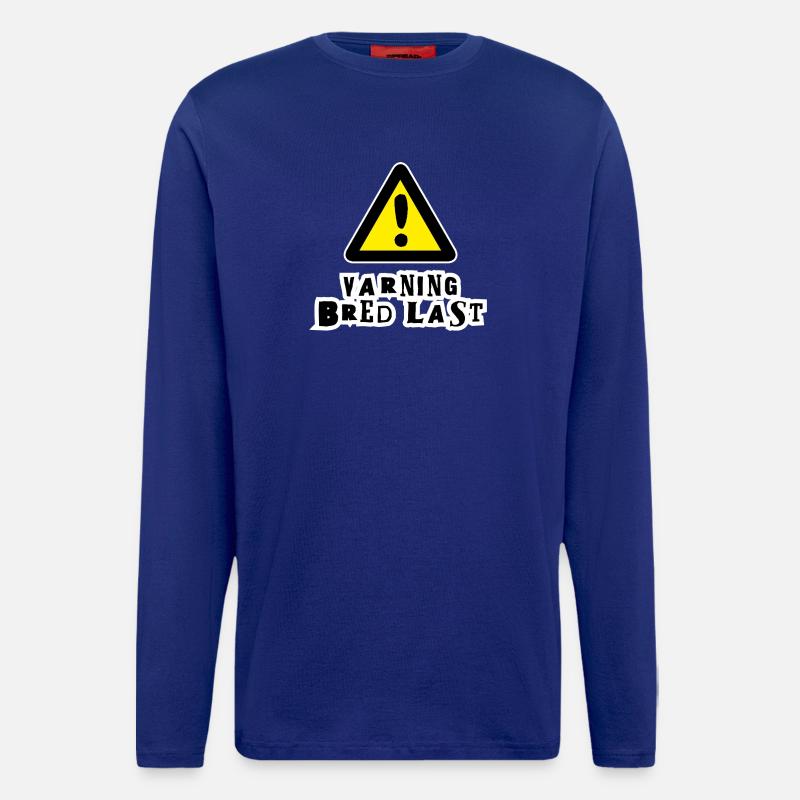 Wide Load Warning - Longsleeve - made by SPREAD  - Iconic Blue