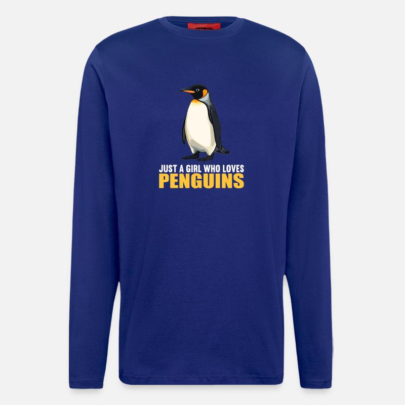 Penguins Penguin - Longsleeve - made by SPREAD  - Iconic Blue