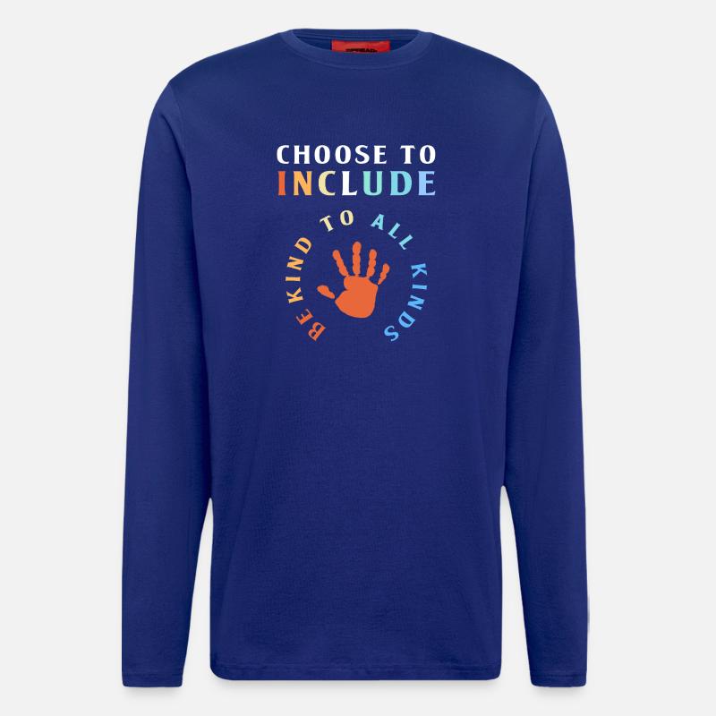 Sonderschule Lehrer Förderschule Pädagoge - Langarmshirt - made by SPREAD  - Iconic Blue